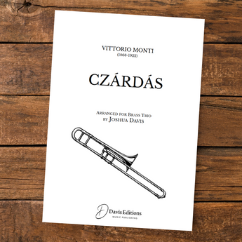 Czárdás for Solo Trombone (Brass Trio)
