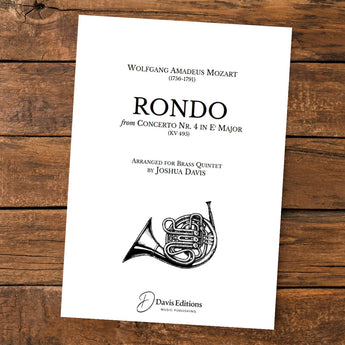 Rondo from Horn Concerto Nr. 4 (Brass Quintet)