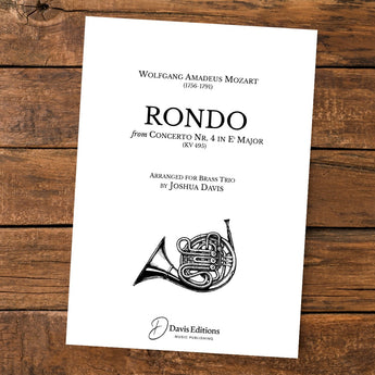 Rondo from Horn Concerto Nr. 4 (Brass Trio)