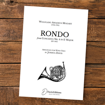 Rondo from Horn Concerto Nr. 4 (Wind Trio)